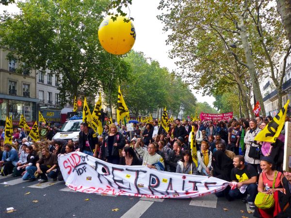 Manifestations à Paris, 2010